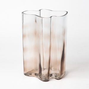 Aalto Vases & Glass - Lake vase irregular geometric transparent glass vase