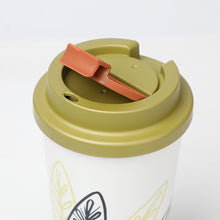 Load image into Gallery viewer, Eco Friendly Nature Material Reusable 100% Plant PLA Tea Coffee Mug Travel Mug Coffee Cup Take Away Melamine Free