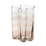 Aalto Vases & Glass - Lake vase irregular geometric transparent glass vase