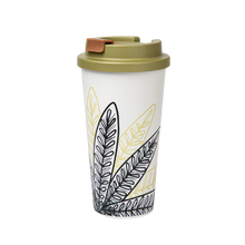 Load image into Gallery viewer, Eco Friendly Nature Material Reusable 100% Plant PLA Tea Coffee Mug Travel Mug Coffee Cup Take Away Melamine Free