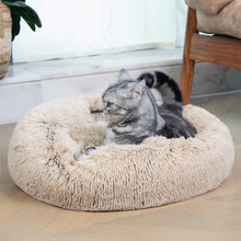 Load image into Gallery viewer, Cute Pet Nest Warm Soft Plush Cat Bed